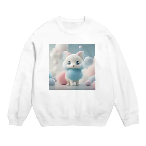 夢幻の猫界 Crew Neck Sweatshirt