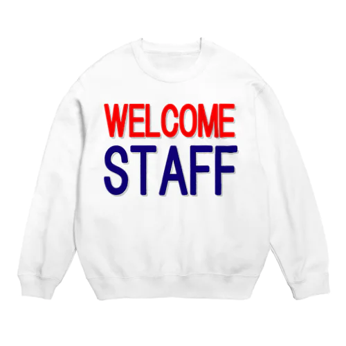 WELCOME STAFF スウェット