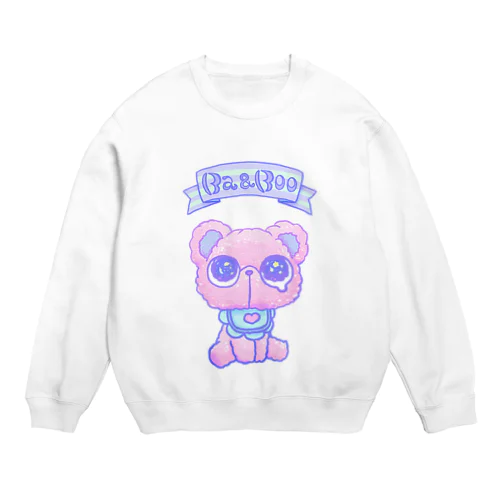 泣きむし小ぐま Crew Neck Sweatshirt