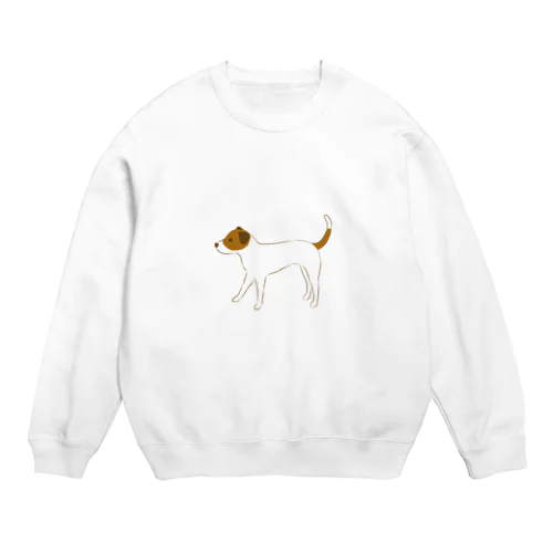 脚長ジャックラッセルテリア Crew Neck Sweatshirt