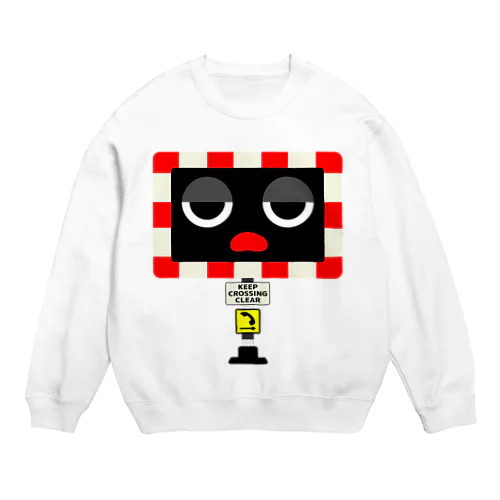 UKふみきりカンちゃん Crew Neck Sweatshirt