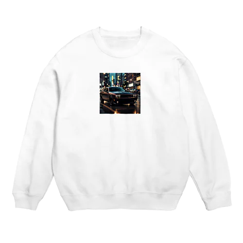 ダッジチャレンジャー　車好き Crew Neck Sweatshirt