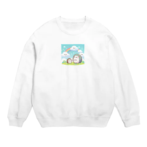 ハリmitoくもくも Crew Neck Sweatshirt