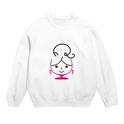 ロゼ子グッズ Crew Neck Sweatshirt