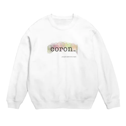 coron.ショップブランドマーク Crew Neck Sweatshirt