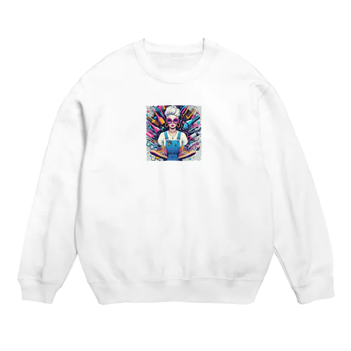 近未来美容師 Crew Neck Sweatshirt