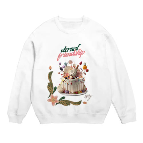 サプライズケーキ Crew Neck Sweatshirt