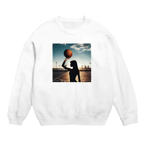 basketgirl Crew Neck Sweatshirt