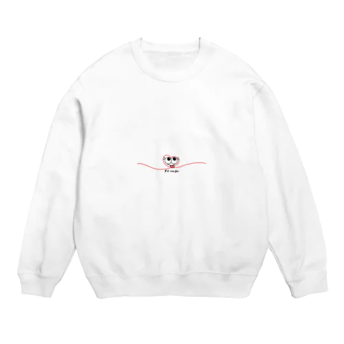 赤い糸 Crew Neck Sweatshirt