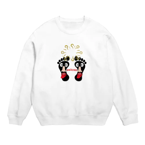 足っ臭ブランド Crew Neck Sweatshirt