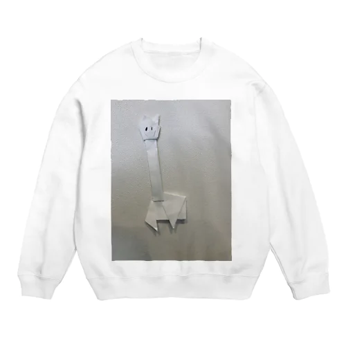 キリンかもしれない Crew Neck Sweatshirt