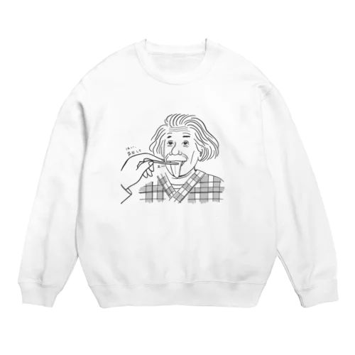 アインシュタインの健診 Crew Neck Sweatshirt