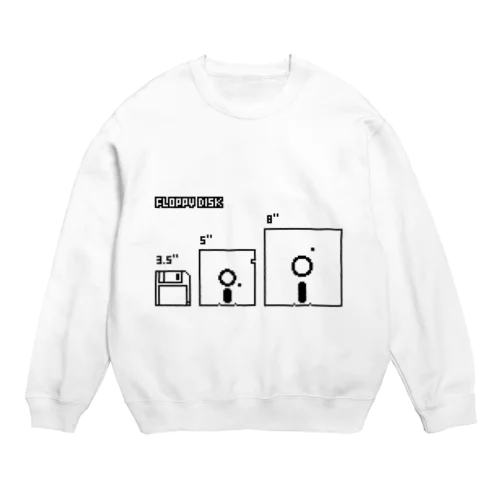 フロッピーディスク Crew Neck Sweatshirt