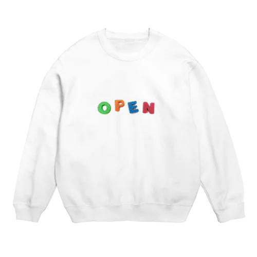 OPEN Crew Neck Sweatshirt