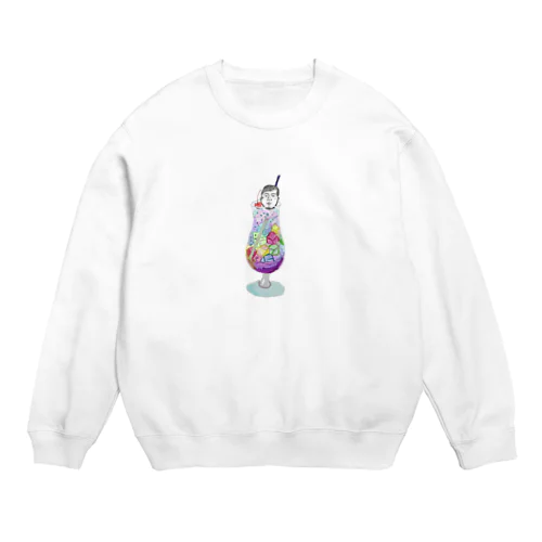 ひげもみあげソワレ. Crew Neck Sweatshirt