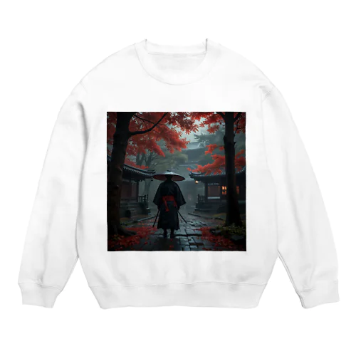 雨の中の侍 Crew Neck Sweatshirt