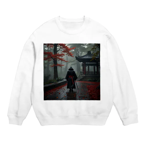 雨の中の侍2 Crew Neck Sweatshirt