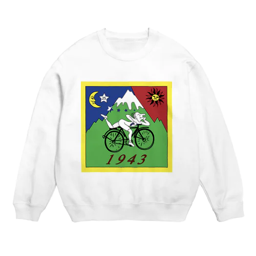 Hofmann bicycle trip Crew Neck Sweatshirt