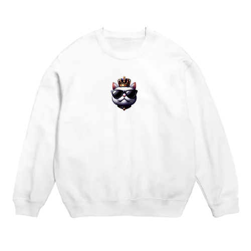 ネコキング Crew Neck Sweatshirt