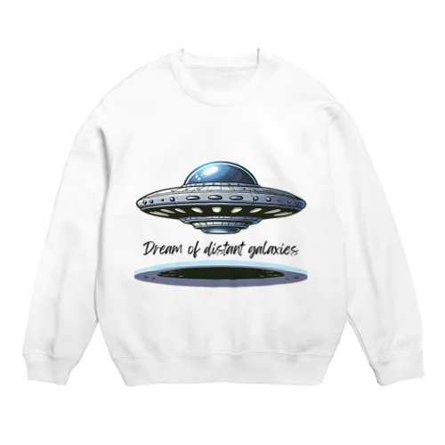 宇宙冒険UFO 01 Crew Neck Sweatshirt