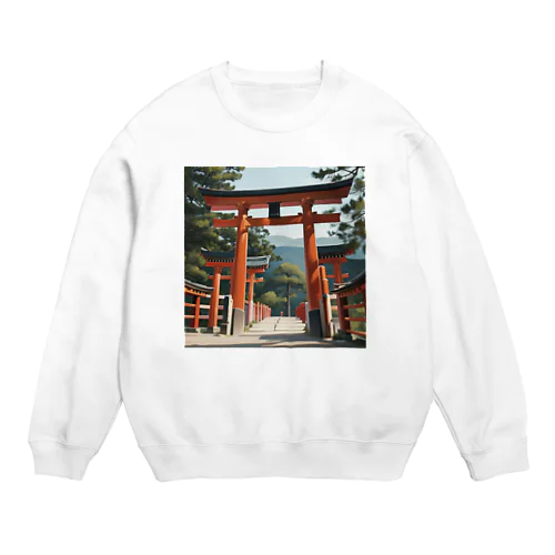 鳥居 Crew Neck Sweatshirt