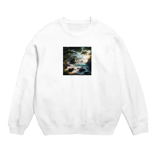 一人の時間 Crew Neck Sweatshirt