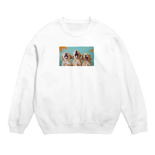 ねむねむワンワン Crew Neck Sweatshirt