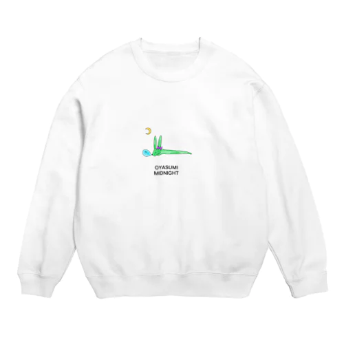 OYASUMI MIDNIGHT Crew Neck Sweatshirt