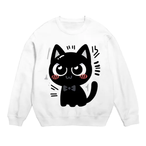 開運黒猫　NIGER  ニゲル Crew Neck Sweatshirt