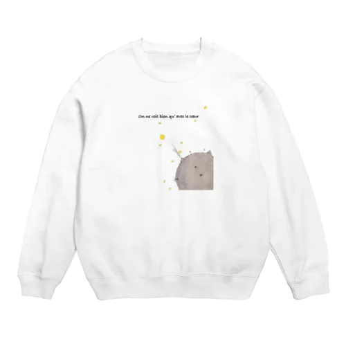 Le petit prince  小さな王子さま Crew Neck Sweatshirt