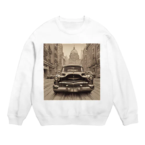 Classic Downtown Ride Crew Neck Sweatshirt