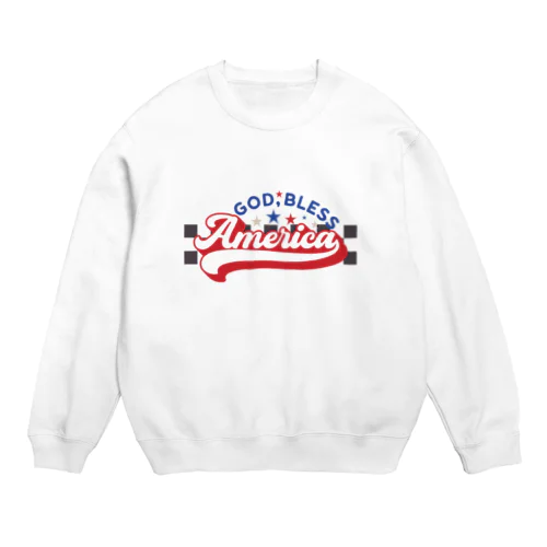 GOD BLESS America Crew Neck Sweatshirt