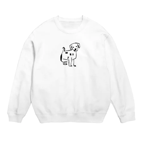 下手くそな犬 Crew Neck Sweatshirt