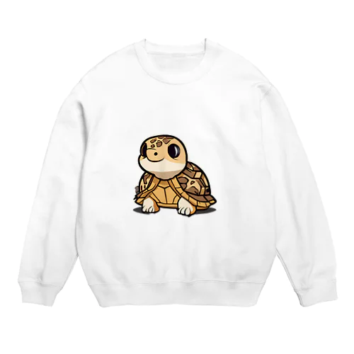 かわいいヒョウモンくん Crew Neck Sweatshirt