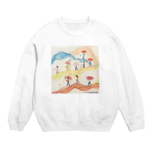 虹の架け橋 Crew Neck Sweatshirt