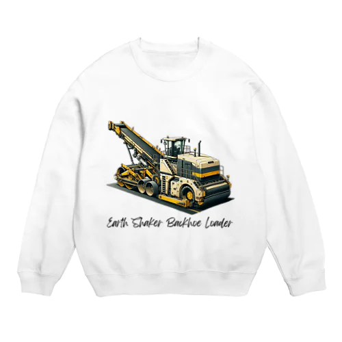 建設の達人 働く車 06 Crew Neck Sweatshirt