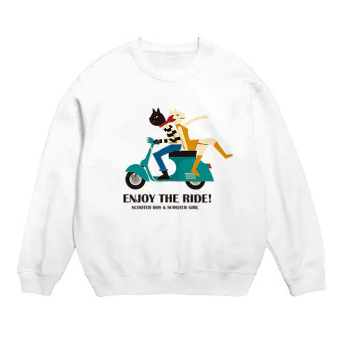 SCOOTER DATE Crew Neck Sweatshirt