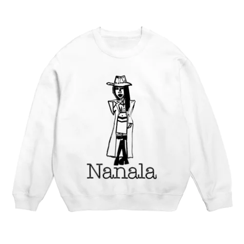 モデルの名はNanala Crew Neck Sweatshirt