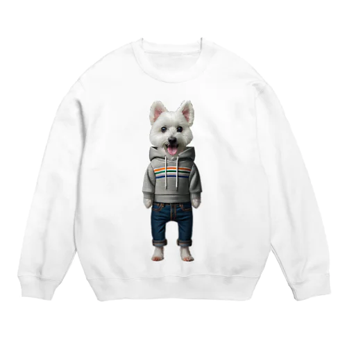 愛犬コスチューム：優作 Crew Neck Sweatshirt