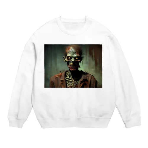 リビングデッド 男 Crew Neck Sweatshirt