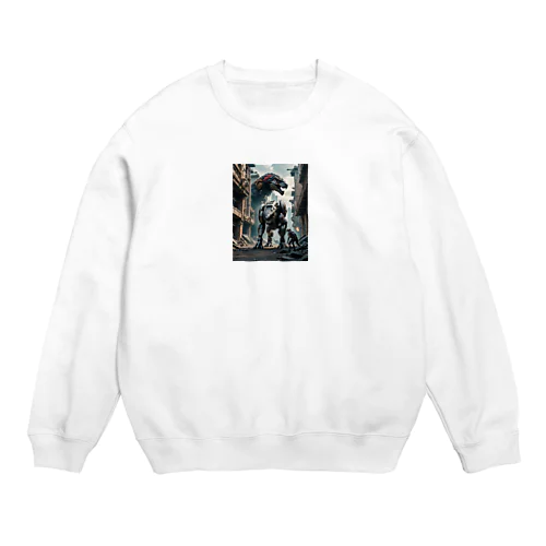 ゴジラ？ Crew Neck Sweatshirt