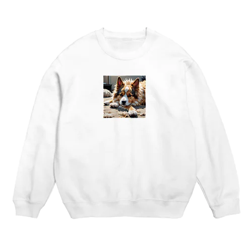 子犬 Crew Neck Sweatshirt