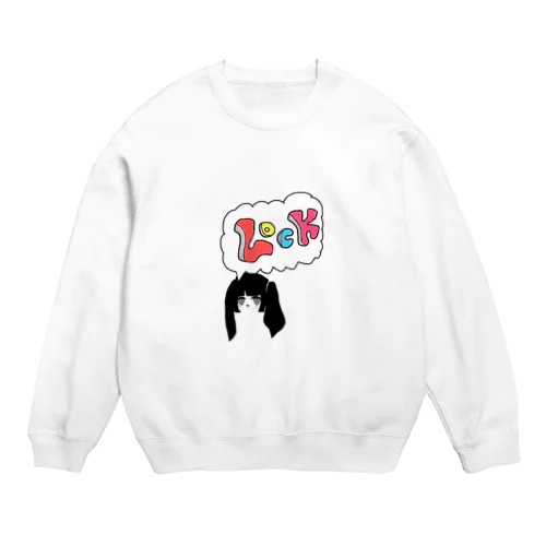 Lock！ Crew Neck Sweatshirt