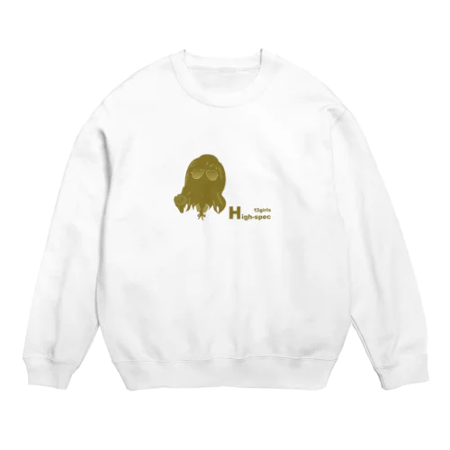 13girls H - キャシー・ロビンソン（ゴールドイエロー） Crew Neck Sweatshirt