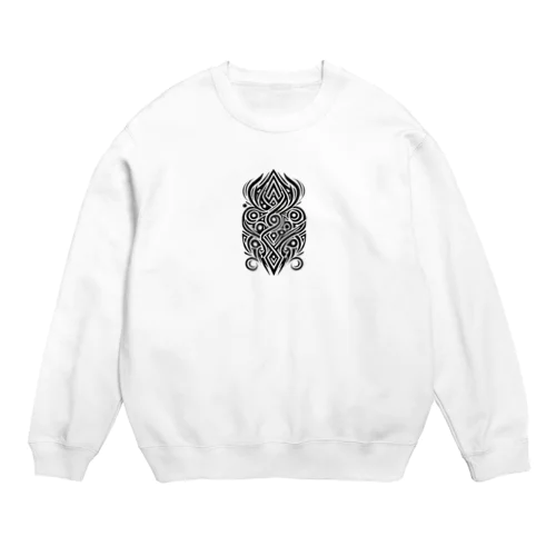 トライバル Crew Neck Sweatshirt