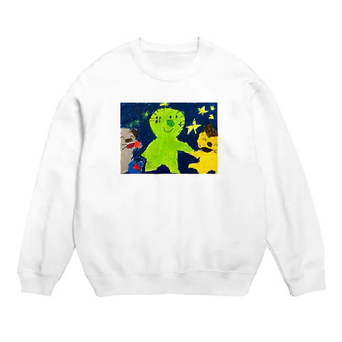 ぜん太くんのおともだち Crew Neck Sweatshirt