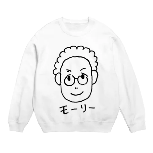 秀才モーリー Crew Neck Sweatshirt