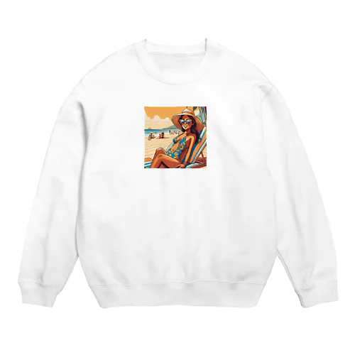 ハワイガール Crew Neck Sweatshirt