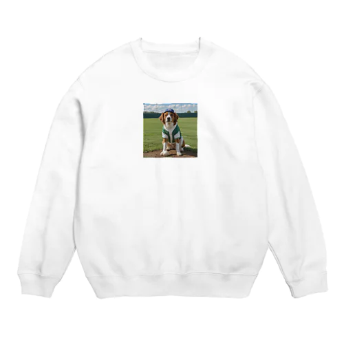 犬野球 Crew Neck Sweatshirt