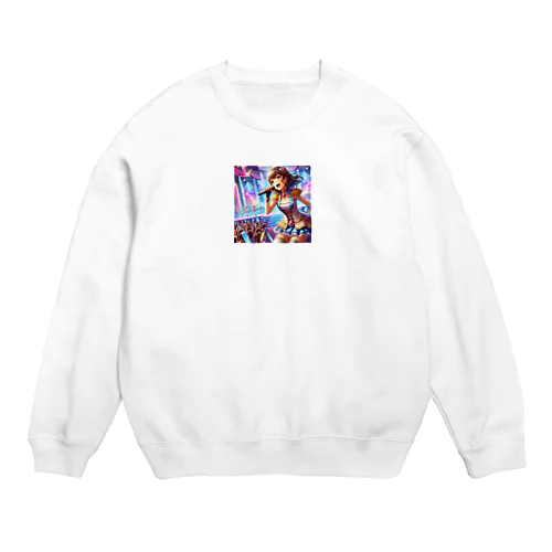 ステージに立つアイドル Crew Neck Sweatshirt